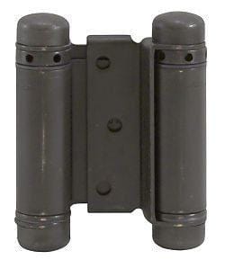 Oil Rubbed Bronze - Bommer Double Action Hinges Multiple Sizes (3" - 8") - Single Hinge - Double Action Spring Hinges 8 inch - 1