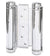 Prime Coated - Bommer Double Acting Spring Hinges Multiple Sizes (3" - 8") - Single Hinge - Double Action Spring Hinges 8 inch - 1