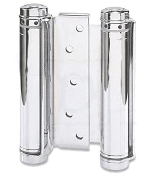 Prime Coated - Bommer Double Acting Spring Hinges Multiple Sizes (3" - 8") - Single Hinge - Double Action Spring Hinges 3 inch - 9
