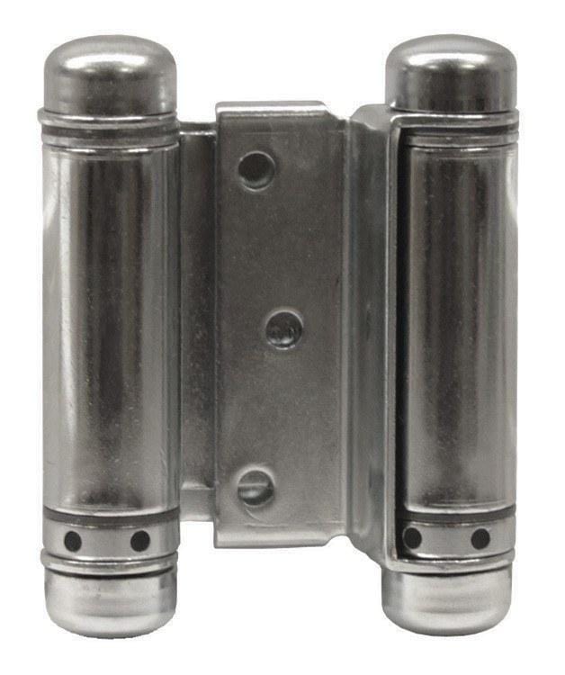 Zinc - Bommer Double Action Saloon Door Hinges Multiple Sizes (3" - 8") - Single Hinge - Double Action Spring Hinges 8 inch - 1