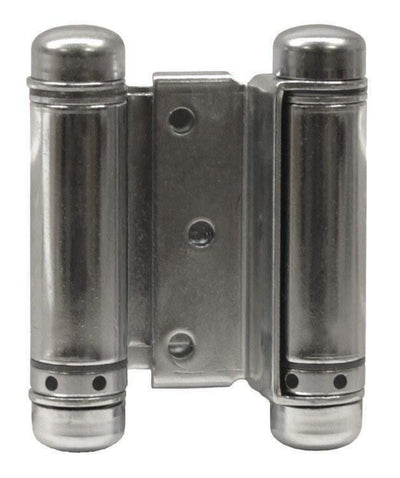Zinc - Bommer Double Action Saloon Door Hinges Multiple Sizes (3" - 8") - Single Hinge - Double Action Spring Hinges 7 inch - 3