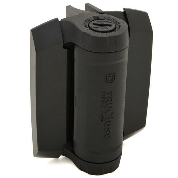 Adjustable Gate Spring Hinge - Black For Gate Gap (1/4" - 1") TCHD1AL2S3BT - For Metal Gates - Gate Hinges and Hardware  - 3