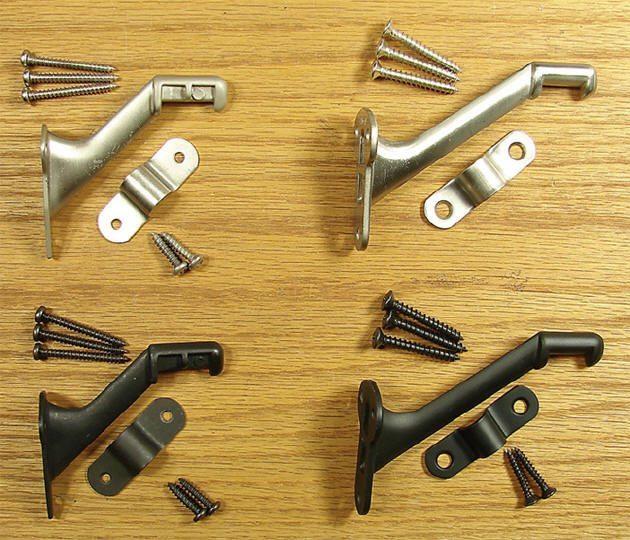 Handrail Brackets Oil Rubbed Bronze Finish - Handrail Brackets  - 1