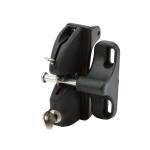 Black Gate Security Latch - Keyed Alike LLAAB - Magnetic Security Lock Latch  - 1