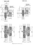Black Gate Security Latch - Keyed Alike LLAAB - Magnetic Security Lock Latch  - 2