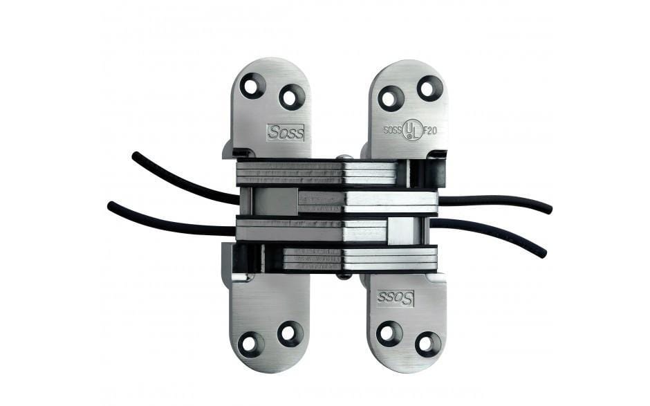 Concealed Hinges - Model 220PT4 Power Transfer Invisible - Full Size Entry Hinges  - 1