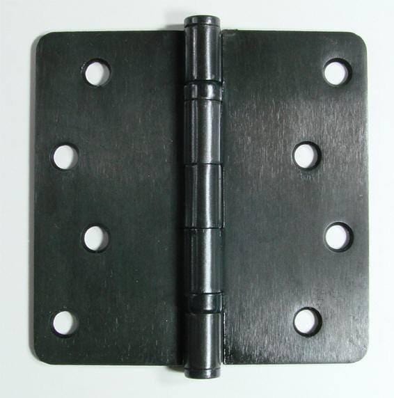 Case of 4" x 4" with 1/4" radius corners Residential Ball Bearing Hinges - Satin Nickel or Oil Rubbed Bronze - 25 Pairs - Residential Ball Bearing Hinges Oil Rubbed Bronze - 1