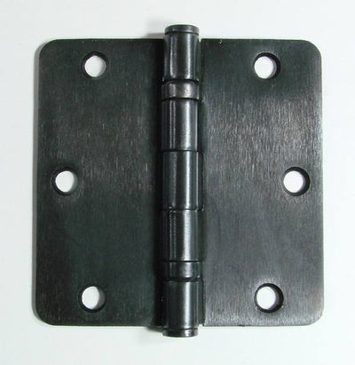3 1/2" x 3 1/2"  with 1/4" Radius Corner Residential Ball Bearing Hinges - Multiple Finishes - Sold in Pairs - Residential Ball Bearing Hinges Oil Rubbed Bronze - 7