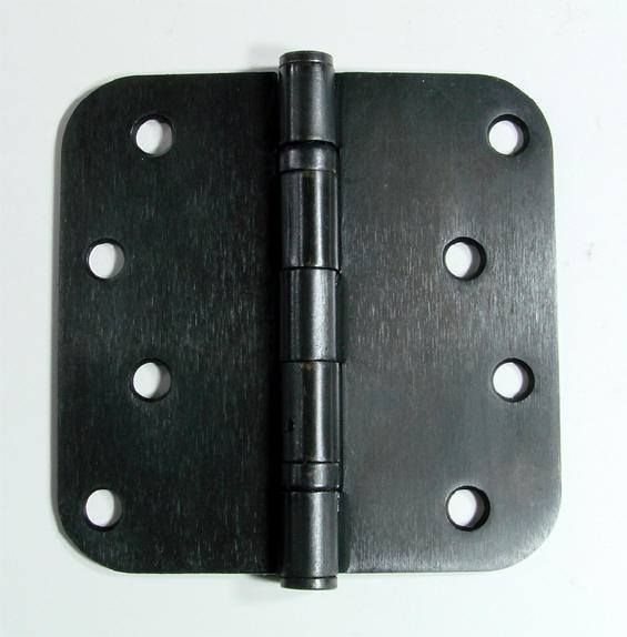 Case of 4" x 4" with 5/8" radius corners Residential Ball Bearing Hinges - Satin Nickel or Oil Rubbed Bronze - 25 Pairs - Residential Ball Bearing Hinges  - 2