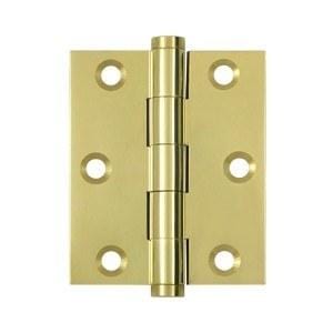 Solid Brass Screen Door Hinges Polished Brass Finish - Sold in Pairs - Screen Door Hinges 
