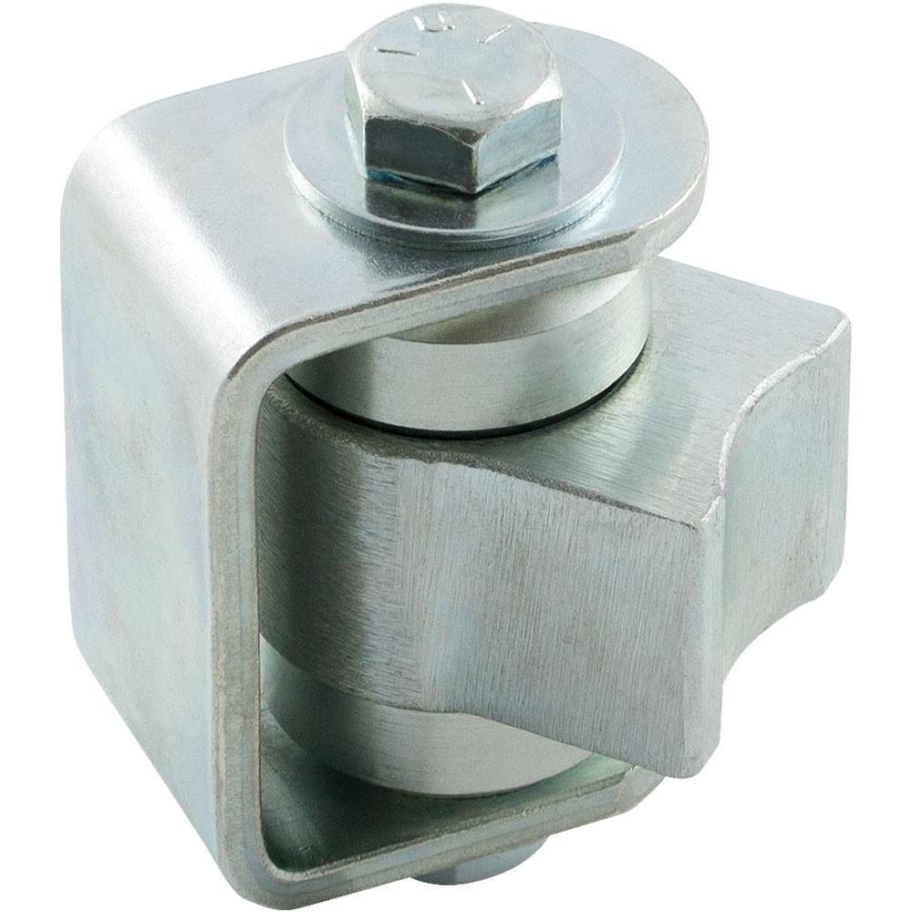 Gate Hinges And Hardware - Heavy Duty Weld On Original BadAss Steel Hinge With Zinc Finish - Up To 750 Lbs