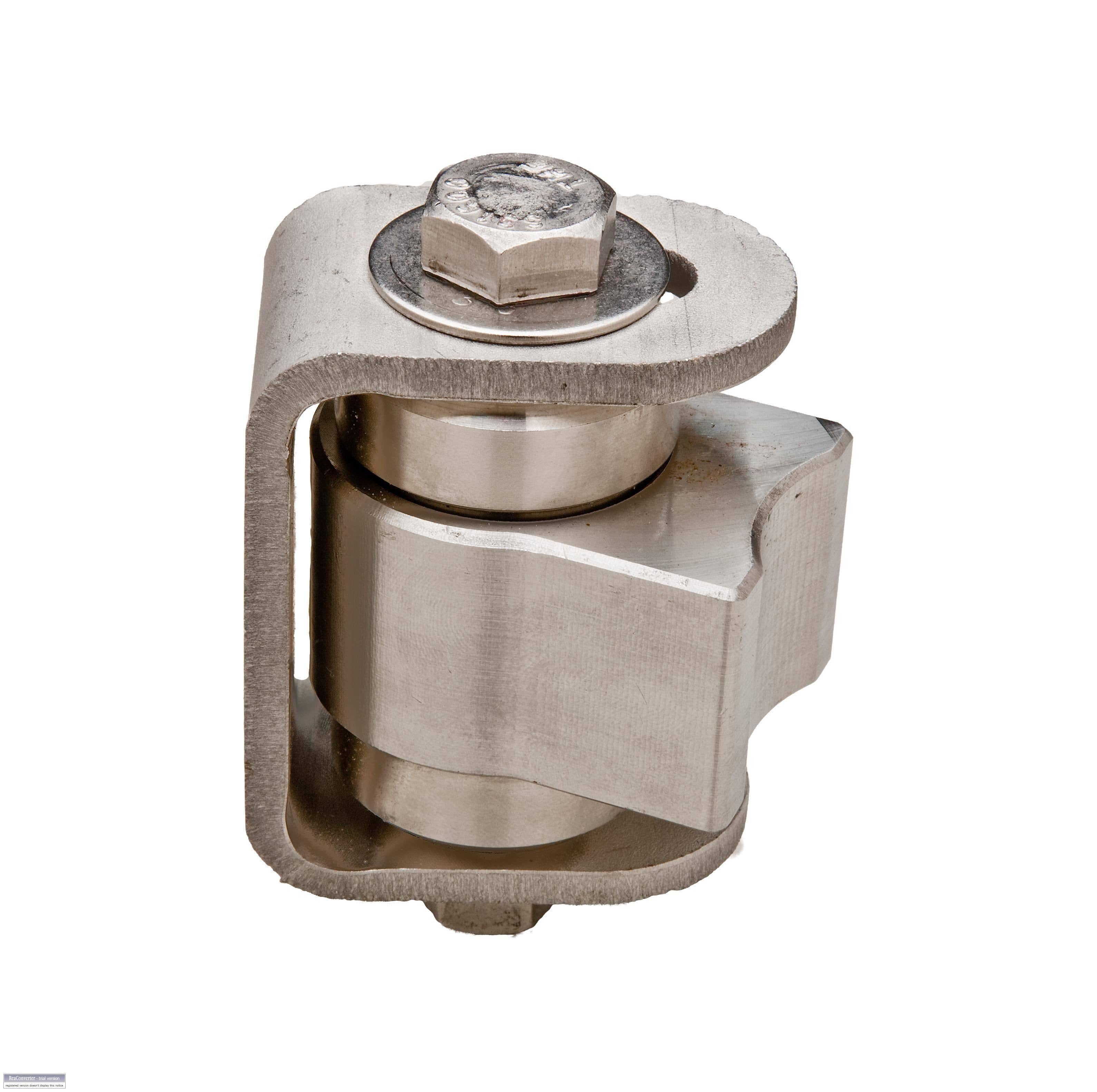Gate Hinges And Hardware - Heavy Duty Weld On Stainless Steel BadAss Gate Hinge - Zinc Plating - Highly Rust Resistant - Up To 750 Lbs