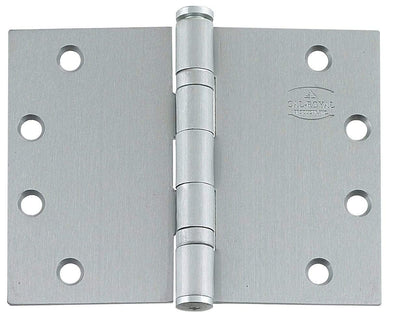 Wide Throw Hinges - Steel Base -4.5" x 6" - Full Mortise - Standard Weight - Ball Bearing - Multiple Finishes Available - Sold in Sets of 3 - Wide Throw Hinges